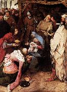 Pieter Bruegel the Elder The Adoration of the Kings oil painting
